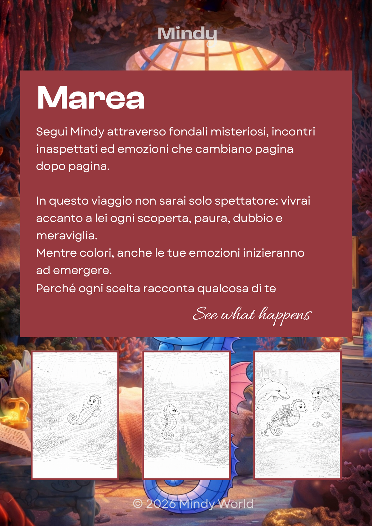 Marea - viaggio introspettivo da colorare