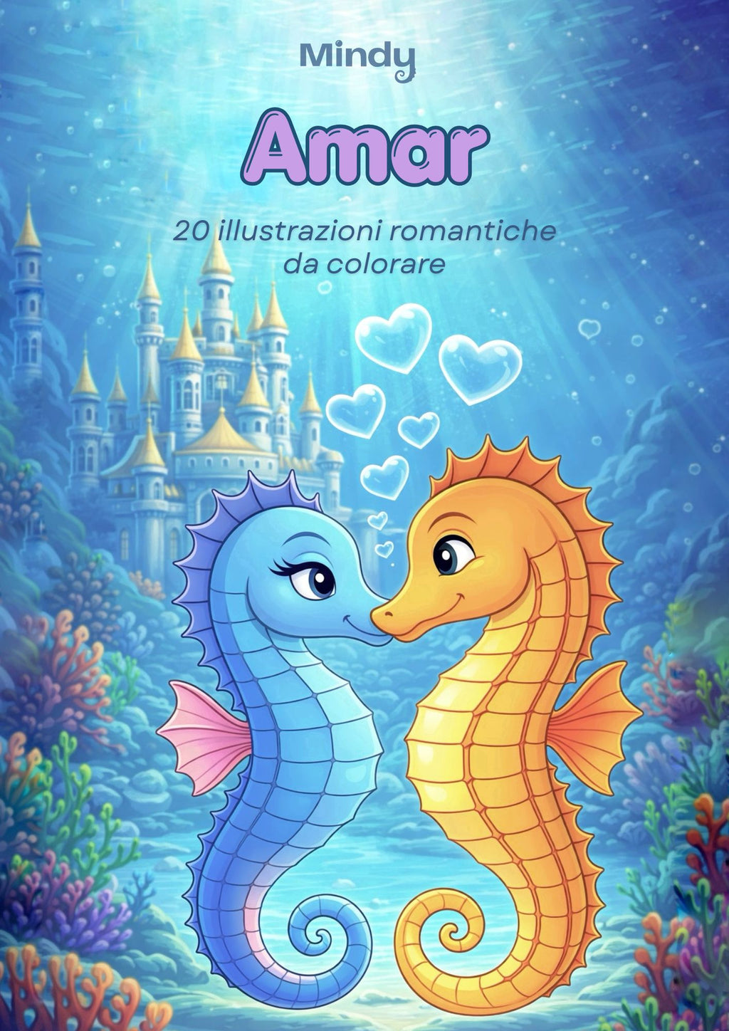 Amor - illustrazioni romantiche da colorare