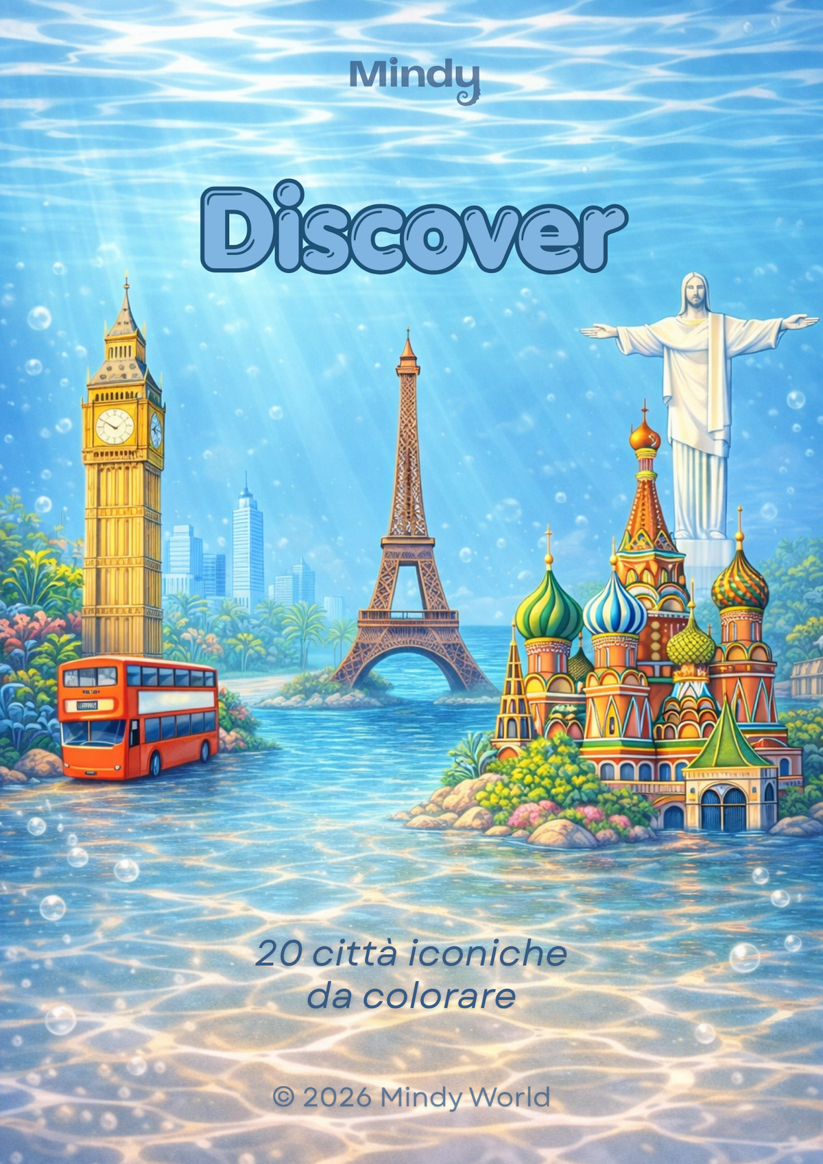 Discover - Città iconiche da colorare