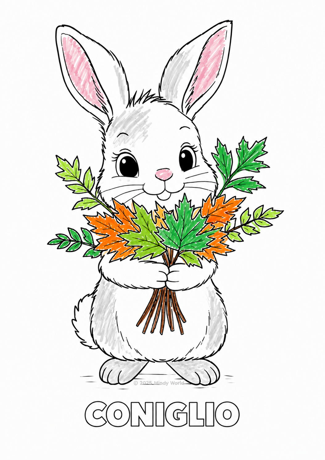 La scoperta del Bosco - libro da colorare per bambini