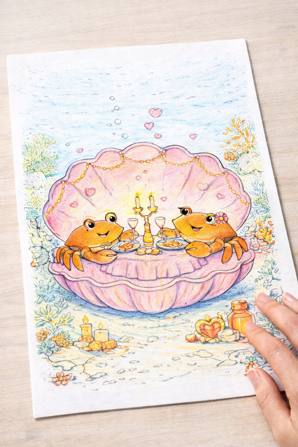 Amor - illustrazioni romantiche da colorare